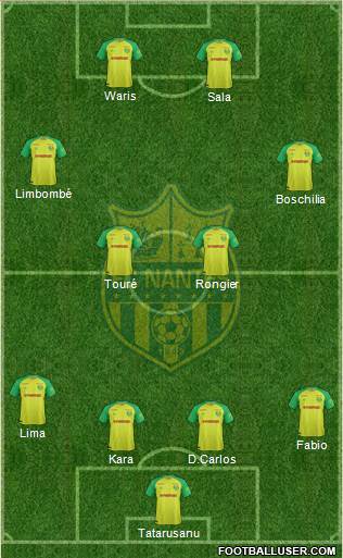 FC Nantes Formation 2018