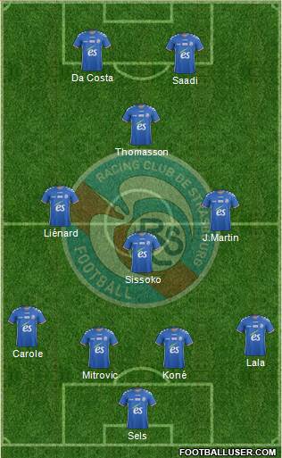 Racing Club de Strasbourg-Football Formation 2018