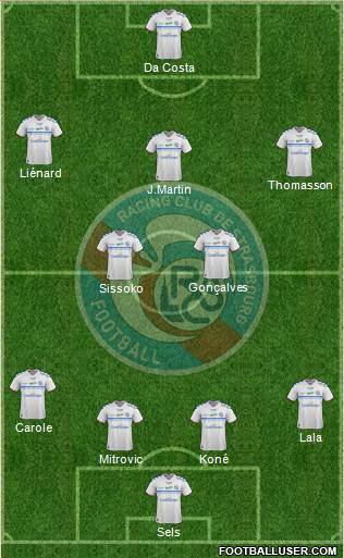 Racing Club de Strasbourg-Football Formation 2018