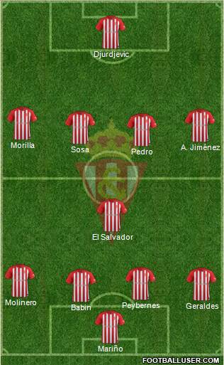 Real Sporting S.A.D. Formation 2018