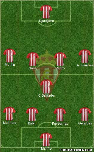 Real Sporting S.A.D. Formation 2018