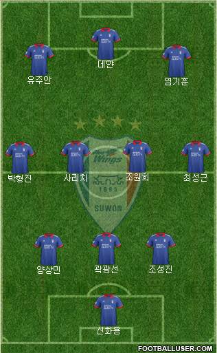 Suwon Samsung Blue Wings Formation 2018