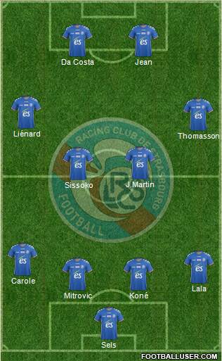 Racing Club de Strasbourg-Football Formation 2018