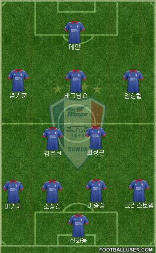 Suwon Samsung Blue Wings Formation 2018