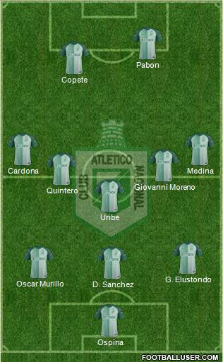 CDC Atlético Nacional Formation 2018