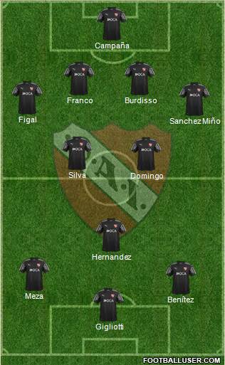 Independiente Formation 2018