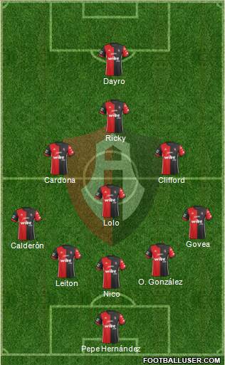 Club Deportivo Atlas Formation 2018