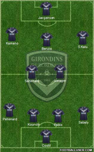 FC Girondins de Bordeaux Formation 2018