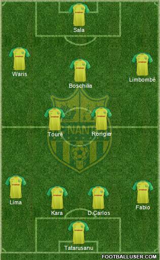 FC Nantes Formation 2018