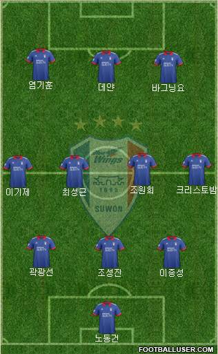 Suwon Samsung Blue Wings Formation 2018