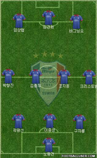 Suwon Samsung Blue Wings Formation 2018