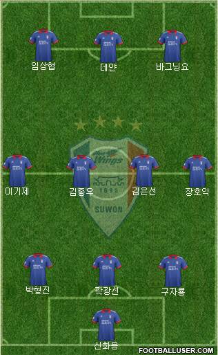 Suwon Samsung Blue Wings Formation 2018