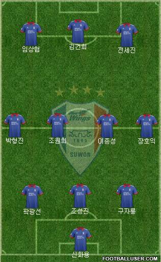 Suwon Samsung Blue Wings Formation 2018