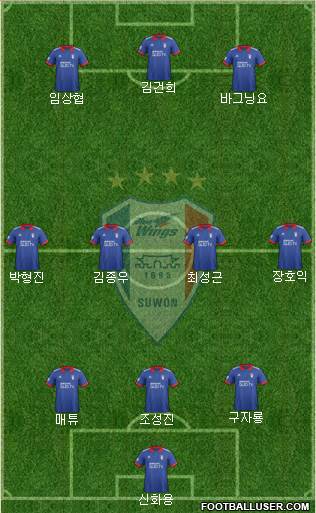 Suwon Samsung Blue Wings Formation 2018