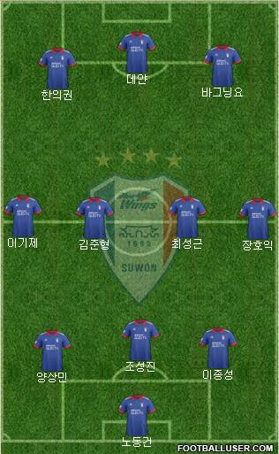 Suwon Samsung Blue Wings Formation 2018