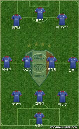 Suwon Samsung Blue Wings Formation 2018