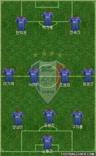 Suwon Samsung Blue Wings Formation 2018