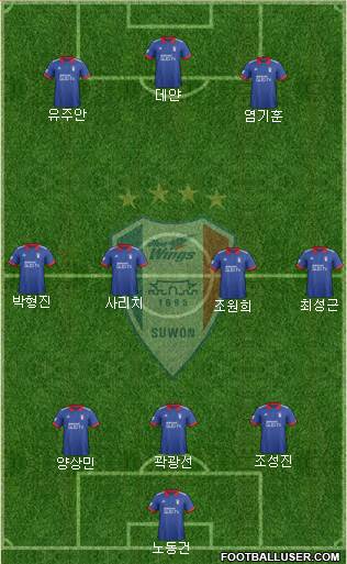 Suwon Samsung Blue Wings Formation 2018