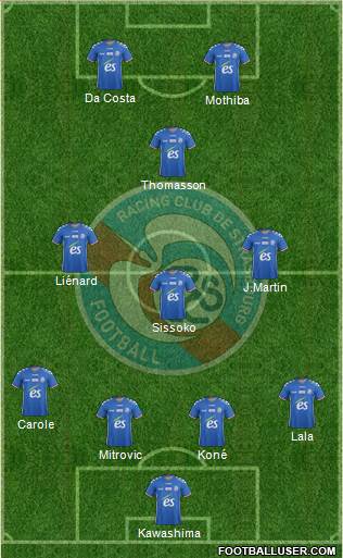 Racing Club de Strasbourg-Football Formation 2018