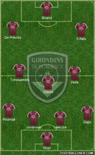 FC Girondins de Bordeaux Formation 2018