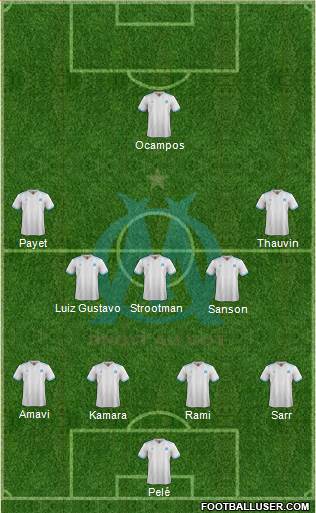 Olympique de Marseille Formation 2018