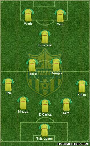 FC Nantes Formation 2018