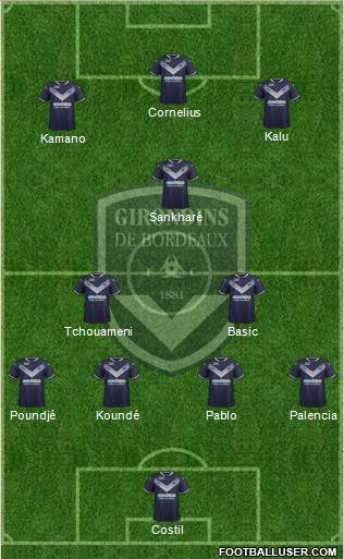 FC Girondins de Bordeaux Formation 2018