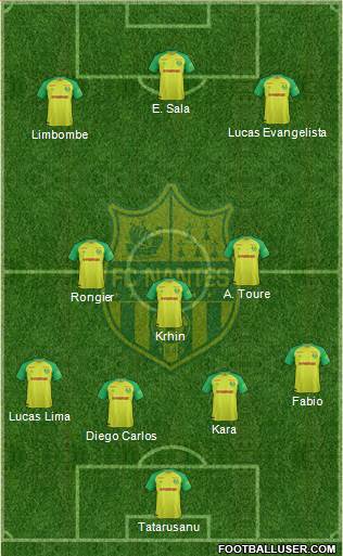 FC Nantes Formation 2018