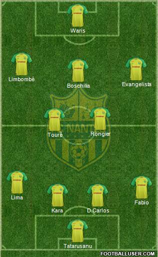 FC Nantes Formation 2018