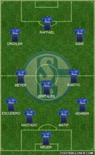 FC Schalke 04 Formation 2018