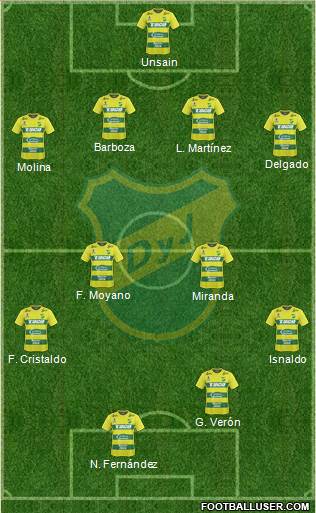 Defensa y Justicia Formation 2018