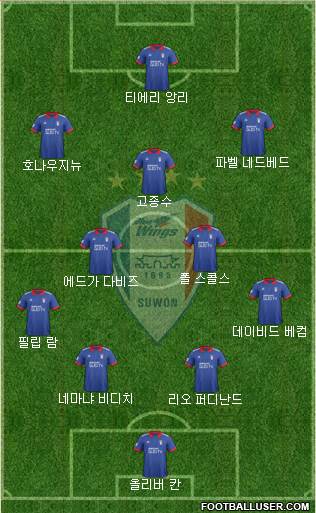 Suwon Samsung Blue Wings Formation 2018