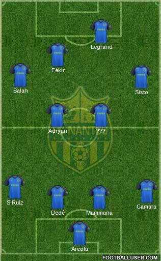 FC Nantes Formation 2018