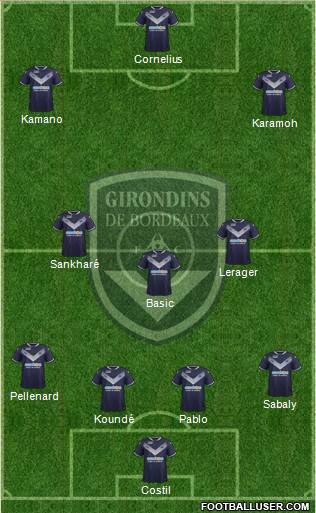 FC Girondins de Bordeaux Formation 2018