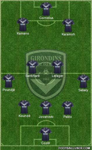 FC Girondins de Bordeaux Formation 2018