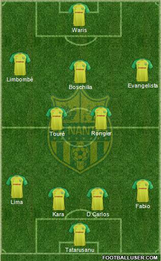 FC Nantes Formation 2018