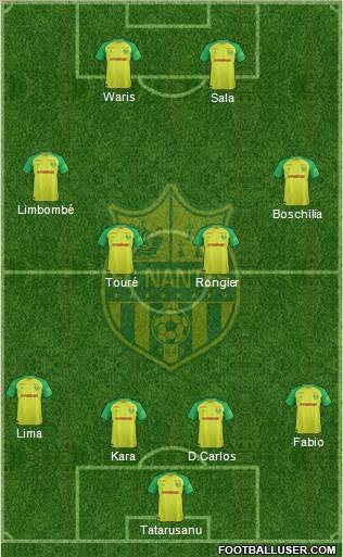 FC Nantes Formation 2018