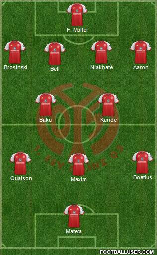 1.FSV Mainz 05 Formation 2018