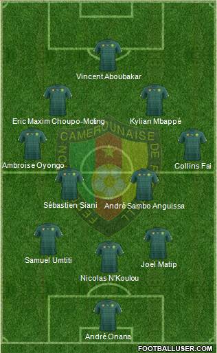 Cameroon Formation 2018