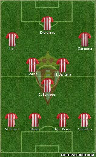 Real Sporting S.A.D. Formation 2018