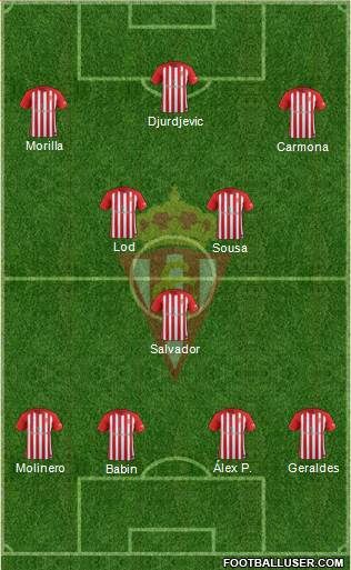 Real Sporting S.A.D. Formation 2018