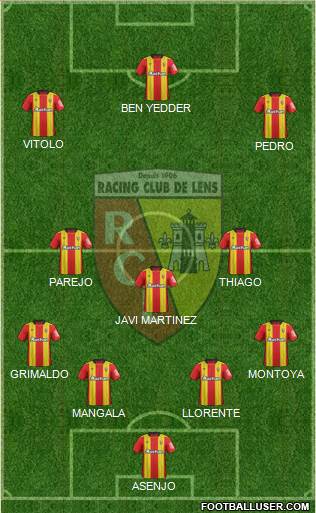 Racing Club de Lens Formation 2018