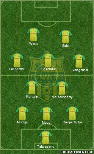 FC Nantes Formation 2018