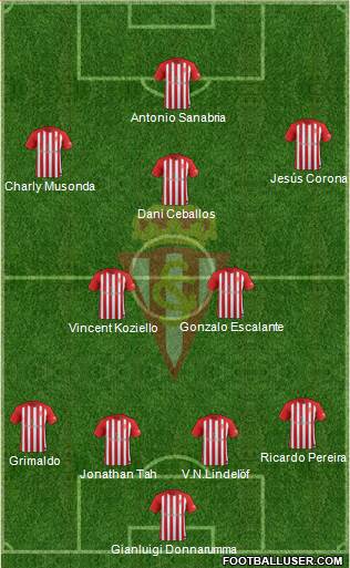 Real Sporting S.A.D. Formation 2018