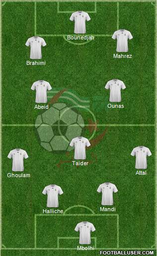 Algeria Formation 2018