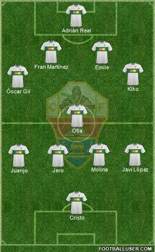 Elche C.F., S.A.D. Formation 2018