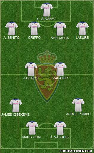 R. Zaragoza S.A.D. Formation 2018