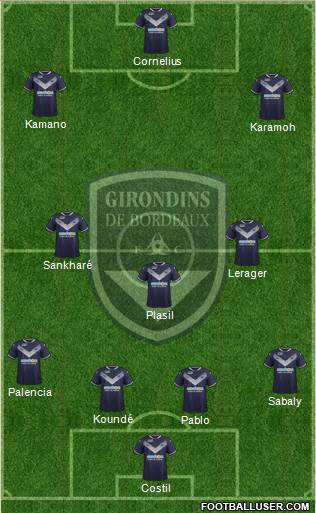 FC Girondins de Bordeaux Formation 2018