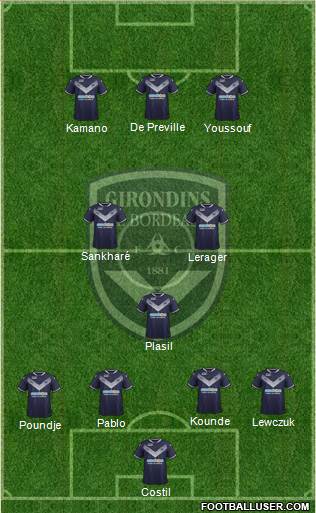 FC Girondins de Bordeaux Formation 2018