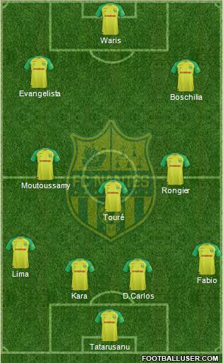 FC Nantes Formation 2018